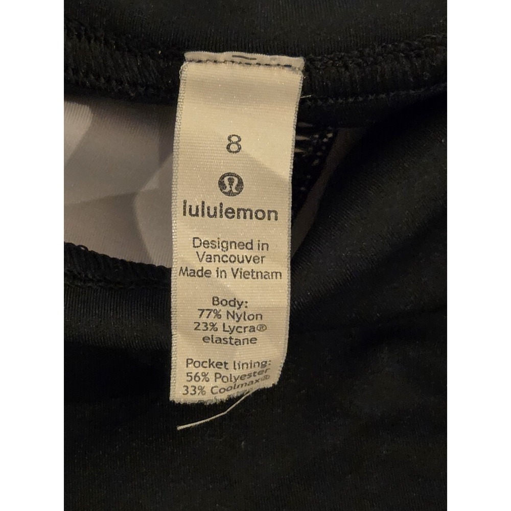 Lululemon Sweat & Repeat Tight *28"Black / Dahliascape Multi - Picture 6 of 6